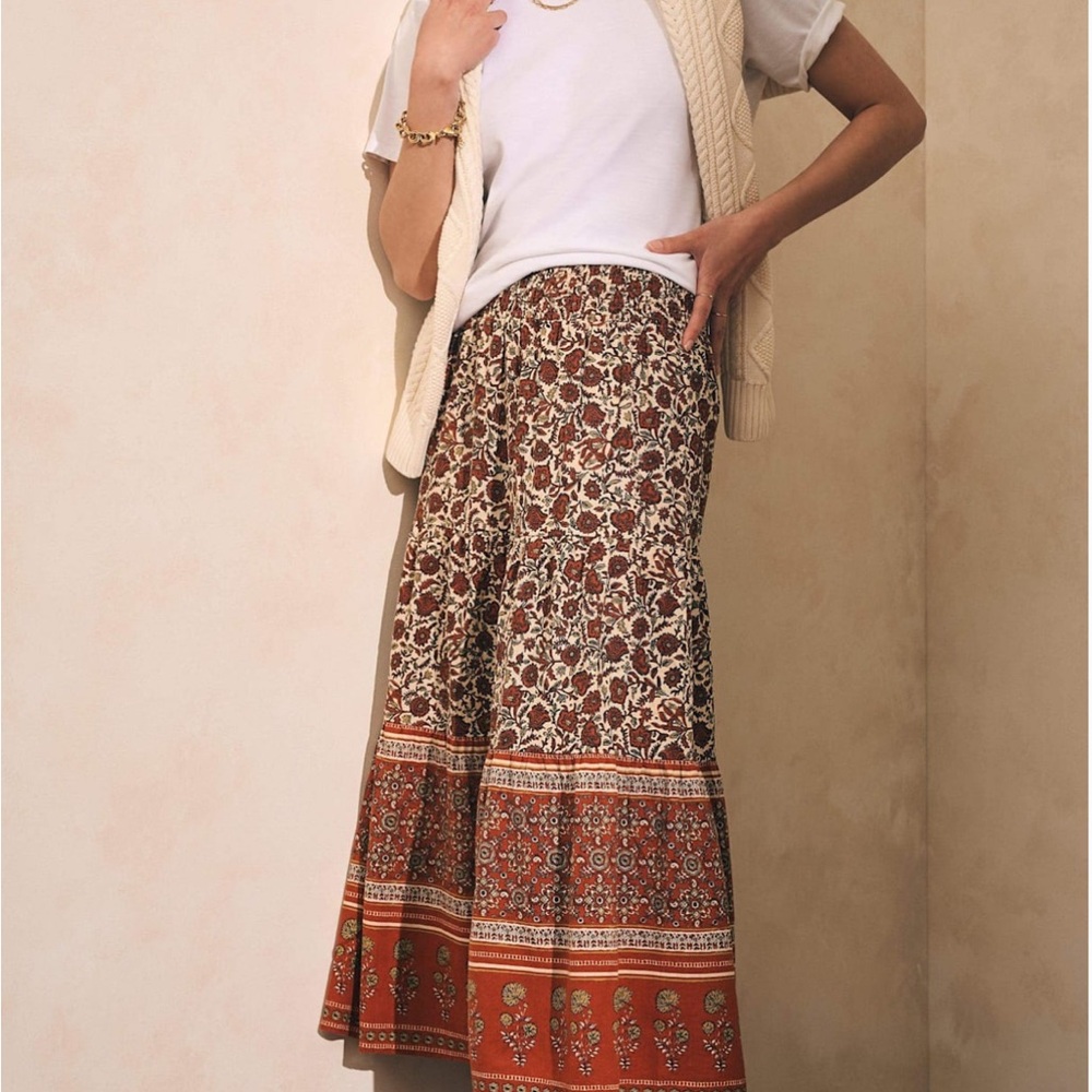 Faherty Harlow Maxi Skirt